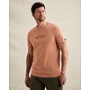 Pánské triko PME LEGEND R-neck jersey Oranžová - PME LEGEND - PTSS2604584 3031 Short sleeve r-neck cotton elastan jersey