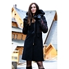 Dámský zimní kabát MARLENE ML LENA III black - Marlene - ML LENA III JACKET black