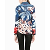 Dámská halenka DESIGUAL HOLA 5055 AZUL MAREA - DESIGUAL - 67B23E8 5055 BLUS HOLA