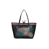 Dámská kabelka DESIGUAL SIARA CAPRI NOT REVERSIBLE 2000 NEGRO - DESIGUAL - 18WAXPBF 2000 BOLS_SIARA CAPRI NOT REVER