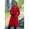 Dámský zimní kabát MARLENE ML SAŠA červená - Marlene - ML SAŠA red