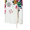Dámský svetr DESIGUAL GIGI 1000 BLANCO - DESIGUAL - 19SWJFA0 1000 JERS_GIGI
