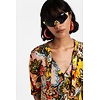 Dámské šaty DESIGUAL ARLENE 8006 MOSTAZA - DESIGUAL - 19WWVK66 8006 VEST_ARLENE
