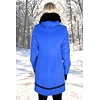 Dámský zimní kabát MARLENE ML ZDENKA modrá - Marlene - ML ZDENKA blue