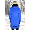 Dámský zimní kabát MARLENE ML ZDENKA modrá - Marlene - ML ZDENKA blue