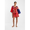 Dámská halenka DESIGUAL VEST_CRETA 3036 RED CARNATION - DESIGUAL - 20SWMW32 3036 VEST_CRETA