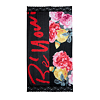 Dámský šátek DESIGUAL BE YOU 2002 ANTHRACITE - DESIGUAL - 20WAWA15 2002 FOUL_BE YOU