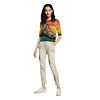 Dámské kalhoty DESIGUAL KIM 5178 DENIM NATURE - DESIGUAL - 21SWPN02 5178 PANT_KIM