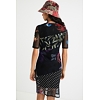 Dámské šaty DESIGUAL AMBER 2000 NEGRO - DESIGUAL - 21WWVK70 2000 VEST_AMBER