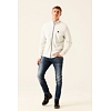 Pánská mikina GARCIA mens sweat cardigan 625 white melee - GARCIA - H11219 625 mens sweat cardigan