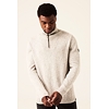 Pánský svetr GARCIA mens pullover 1855 cream melee - GARCIA - I11039 1855 mens pullover