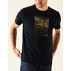 Pánské triko GARCIA mens T-shirt ss 292 dark moon