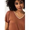 Dámská halenka GARCIA S20004 3384 ladies T-shirt 3384 arabian spice