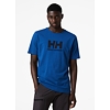 Pánské triko HELLY HANSEN HH LOGO T-SHIRT 606 DEEP FJORD