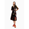 Dámské šaty DESIGUAL ODYSSEY 2000 NEGRO - DESIGUAL - 22WWVW29 2000 VEST_ODYSSEY