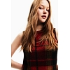 Dámské šaty DESIGUAL ELSA 3007 BURGUNDY - DESIGUAL - 22WWVW25 3007 VEST_ELSA