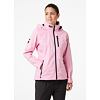 Dámská jachtařská bunda HELLY HANSEN W CREW HOODED MIDLAYER JACKET 095 pink