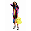 Dámské šaty DESIGUAL LIMA-LACROIX 3062 RED - DESIGUAL - 23SWVK52 3062 VEST LIMA-LACROIX