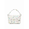 Dámská kabelka DESIGUAL NEON ART  PUKHET MINI 1001 WHITE - DESIGUAL - 23SAXP92 1001 BAG NEON ART  PUKHET MINI