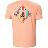 Pánské triko HELLY HANSEN SHORELINE T-SHIRT 2.0 058 ROSE QUARTZ - Helly Hansen - 34222 58 SHORELINE T-SHIRT 2.0