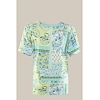 Dámská halenka HAJO D Shirt 514 lemon - HAJO - 19570 514 D Shirt bedruckt RH 1/2 Arm