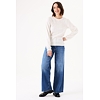 Dámská halenka GARCIA ladies T-shirt ls 53 off white - GARCIA - H30208 53 ladies T-shirt ls