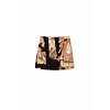 Dámská sukně DESIGUAL PAPIER 2000 BLACK - DESIGUAL - 23WWFW15 2000 FAL PAPIER