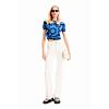 Dámské triko DESIGUAL 24SWTK74 5010 TS_SUN BLUE 5010 BLUE - DESIGUAL - 24SWTK74 5010 TS_SUN BLUE