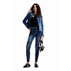 Dámské jeans DESIGUAL 24SWDD69 5053 DENIM_YOJI 5053 BLUE - DESIGUAL - 24SWDD69 5053 DENIM_YOJI