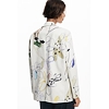Dámské sako DESIGUAL 25WWEW21 1001 BLAZER ARTY 1001 WHITE - DESIGUAL - 25WWEW21 1001 BLAZER ARTY