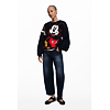 Dámská mikina DESIGUAL 25WWSK14 2000 SWEAT HELLO MICKEY 2000 BLACK - DESIGUAL - 25WWSK14 2000 SWEAT HELLO MICKEY