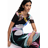 Dámské šaty DESIGUAL 25WWVK19 2000 VEST BERNADETTE 2000 BLACK - DESIGUAL - 25WWVK19 2000 VEST BERNADETTE