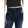 Dámské jeans DESIGUAL 25WWDD22 5089 DENIM  DRAWINGS 5089 BLUE - DESIGUAL - 25WWDD22 5089 DENIM  DRAWINGS