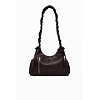 Dámská kabelka DESIGUAL 25WAXPAY 6009 BAG HALF LOGO MONTVILLE CHOCO 6009 BROWN - DESIGUAL - 25WAXPAY 6009 BAG HALF LOGO MONTVILLE CHOCO