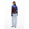 Dámská košile DESIGUAL DIETRICH Modrá - DESIGUAL - 25WWTK61 2000 TS DIETRICH