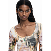 Dámské zimní šaty DESIGUAL AMARA Multicolor - DESIGUAL - 25WWVK34 2001 VEST AMARA