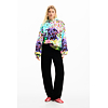 Dámská mikina DESIGUAL OLIVER Multicolor - DESIGUAL - 26SWSK10 2000 SWEAT OLIVER