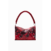Dámská kabelka DESIGUAL GLOW RED DORTMUND 3.0 Červená - DESIGUAL - 26SAXPB2 3000 BAG GLOW RED DORTMUND 3.0