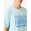 Pánské triko HELLY HANSEN HP RACE GRAPHIC T-SHIRT Modrá - Helly Hansen - 34419 537 HP RACE GRAPHIC T-SHIRT