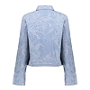 Dámská bunda Geisha Jeansjacket flower Modrá - Geisha - 65005-10 830 Jeansjacket jacquard flower