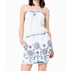 Dámské šaty DESIGUAL TARRAGONA 5179 DENIM BLEACH - DESIGUAL - 73V2JM4 5179 VEST_TARRAGONA