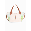Dámská kabelka DESIGUAL ROTTERDAM TROPICAL FLY 1003 MARFIL - DESIGUAL - 74X9EJ5 1003 BOLS ROTTERDAM TROPICAL FLY
