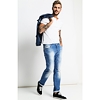 Pánské jeans HIS CLIFF 9383 premium medium blue wash - HIS - 101326 9383 CLIFF