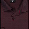 Košile společenská AMJ KOšILE VD 948 948 bordo vzorovaná - AMJ KOšILE - VD 948