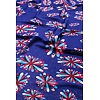 Dámský šátek DESIGUAL FRISBEE SQUARE 5202 SPECTRUM BLUE - DESIGUAL - 18SAWW83 5202 FOULARD_FRISBEE SQUARE