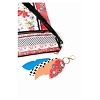 Dámská kabelka DESIGUAL TRIPATCH GHANA 3000 CARMIN - DESIGUAL - 18WAXPC5 3000 BOLS_TRIPATCH GHANA