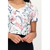 Dámské triko GARCIA TSHIRT SS 53 off white - GARCIA - S80005 53 Ladies Tshirt ss
