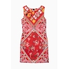 Dámské šaty DESIGUAL LISA 3000 CARMIN - DESIGUAL - 19SWVWAF 3000 VEST_LISA