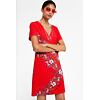 Dámské šaty DESIGUAL DAMIS 3036 ROJO CLAVEL - DESIGUAL - 19WWVW86 3036 VEST_DAMIS