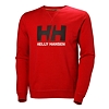 Pánská mikina HELLY HANSEN HH LOGO CREW SWEAT 110 FLAG RED - Helly Hansen - 34000 110 HH LOGO CREW SWEAT